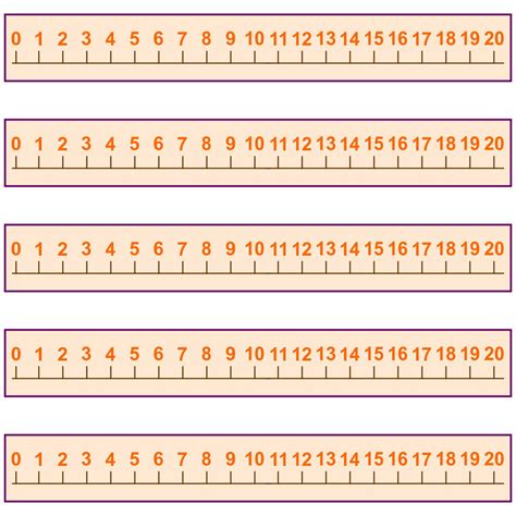 8 Best Images Of Kindergarten Number Line Printable 0 20 Printable