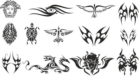 Tattoo Tribal Free Dxf File For Laser Cutting Dxf File Free Download