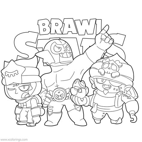 Sleepy Sandy Brawl Stars Coloring Pages XColorings Com