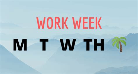The Four Day Workweek Is Not About Working Less
