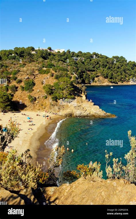 France Var Cavalaire Sur Mer Bonporteau Beach Stock Photo Alamy