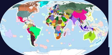 The Most Detailed Map Of The Current World I Have Ever Seen 5138×2517