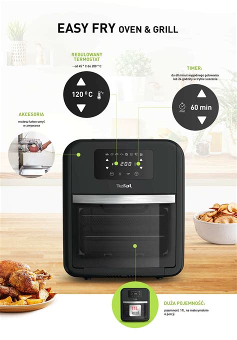 Frytkownica beztłuszczowa TEFAL FW501815 Easy Fry&Grill Oven Air Fryer
