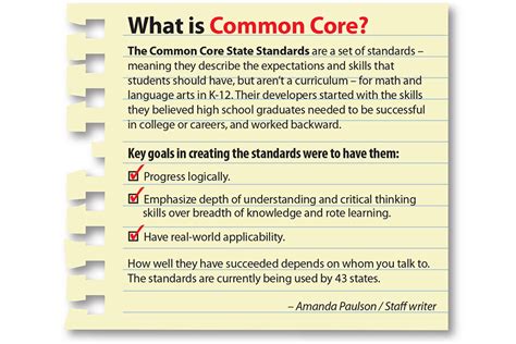 Common Core Education Standards Why Theyre Contested Left And Right