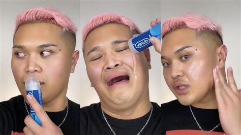 Tiktok S New Beauty Trend Is Using Lube As A Makeup Primer Teen Vogue