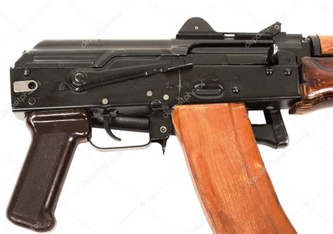 Russian Machine Gun Aks 74u Close Up — Stock Photo © Blinow61 1225200