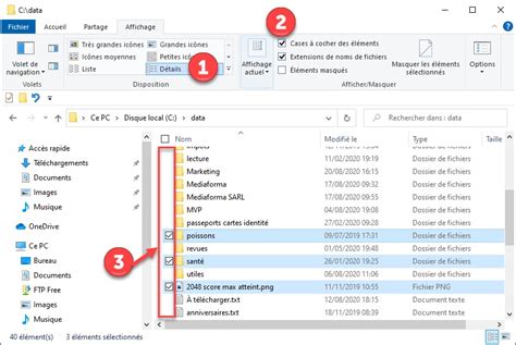 Windows 10 Sélectionner Facilement Des Fichiers Et Dossiers Dans L