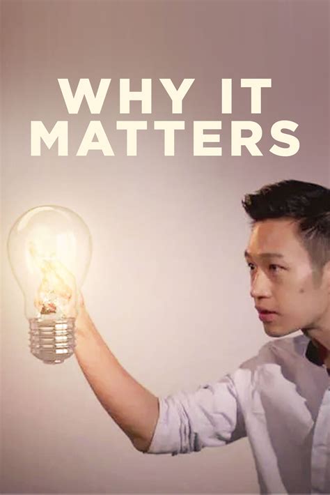 Watch Why It Matters Streaming Online | iwonder