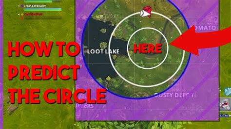 How To Predict The Circle On Fortnite Battle Royale Youtube