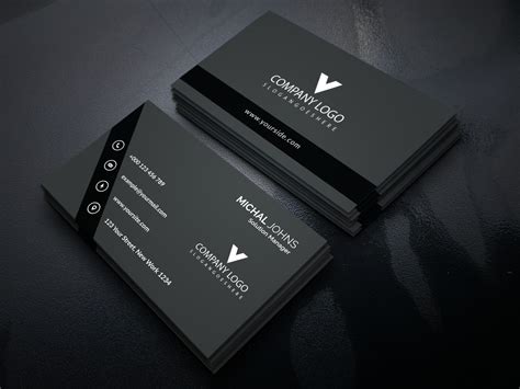 Architect Visiting Card Design Psd Free Download Arch