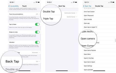 How To Make A Shortcut For The Back Tap Ios 14 Accessibility Feature