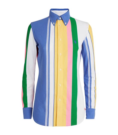 Polo Ralph Lauren Cotton Striped Shirt Harrods US