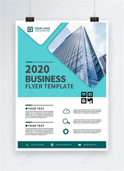 Blue Company Business Flyer Poster Template Imagepicture Free Download
