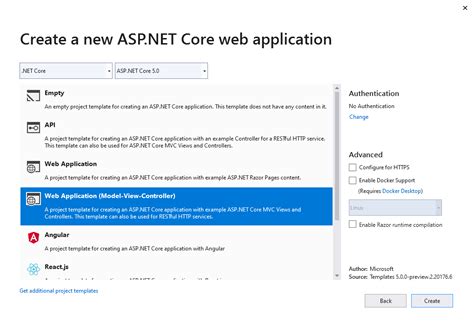 Create An Asp Net Core 2 0 Web Application With Visual Studio 2017 Vrogue