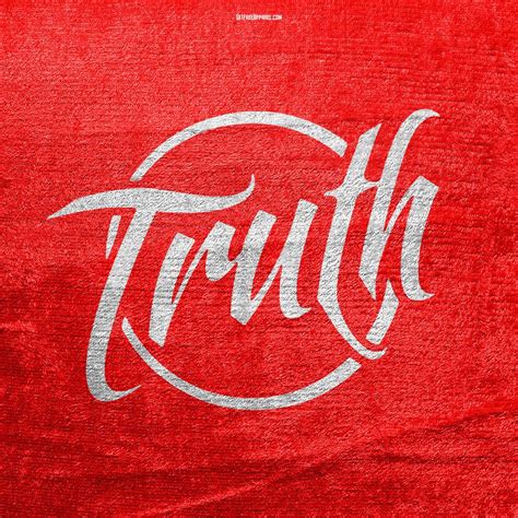 The Truth Will Set You Free Ipad Wallpaper Red And White From Our