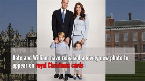 Kate And William Reveal Adorable New Christmas Card Picture Showing