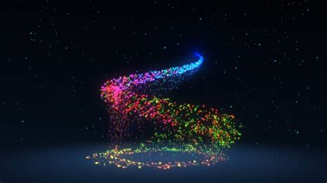 Colorful Magic Particles In After Effects After Effects Tutorial