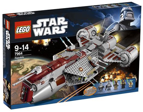 Lego Star Wars 7964 Pas Cher Republic Frigate