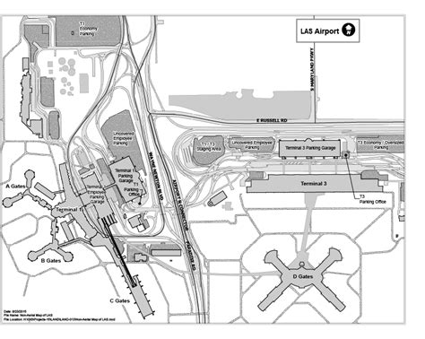McCarran Airport Terminal Map