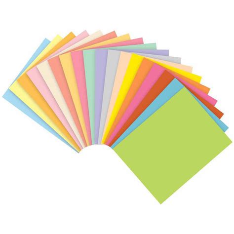 Domtar Exact Colored Copy Paper 85 X 11 20 Pound Multiple Colors