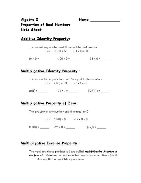 Real Numbers Worksheet Grade 9