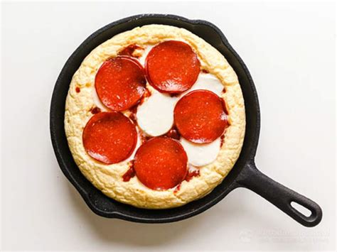 Keto Pepperoni Deep Dish Pizza Ketodiet Blog