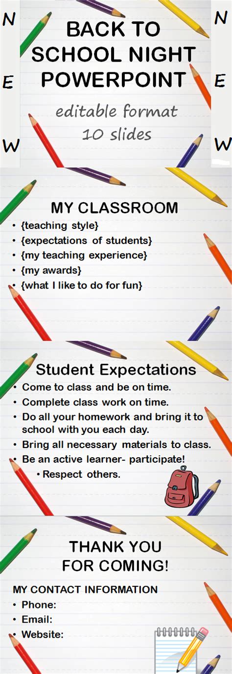10 fun powerpoint ideas to engage your audience. Back to School Night PowerPoint | Back to school night ...