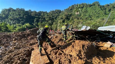 Landslide Leaves 33 Dead In Colombia Watch Pledge Times
