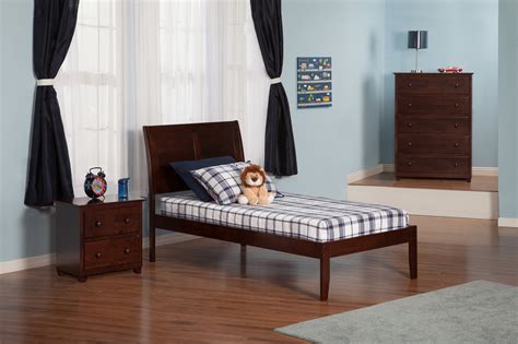 Atlantic Furniture Portland Twin Xl Sleigh Bed With Trundle