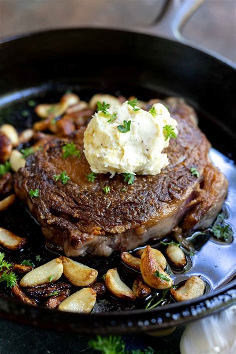 Here you may to know how to cook ribeye cap steak. CAST IRON RIBEYE STEAK + GARLIC BUTTER!!! + WonkyWonderful