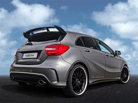 It doesn't just look captivatingly dynamic, it also reduces fuel consumption and driving noise. Mercedes-Benz A 45 AMG Tuned by VATH to 425 HP - autoevolution