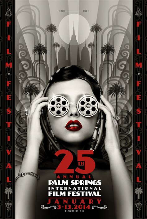 25th annual palm springs international film festival january 2014 film festival poster