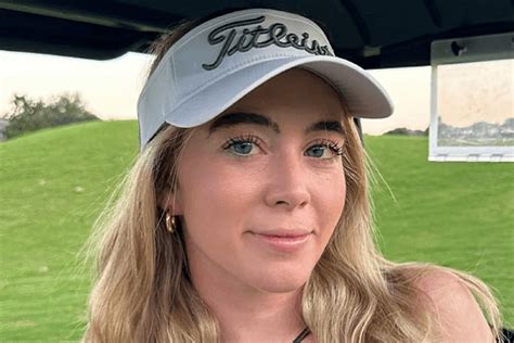 Glamorous Goddess Grace Charis Suffers Wardrobe Malfunction On Golf