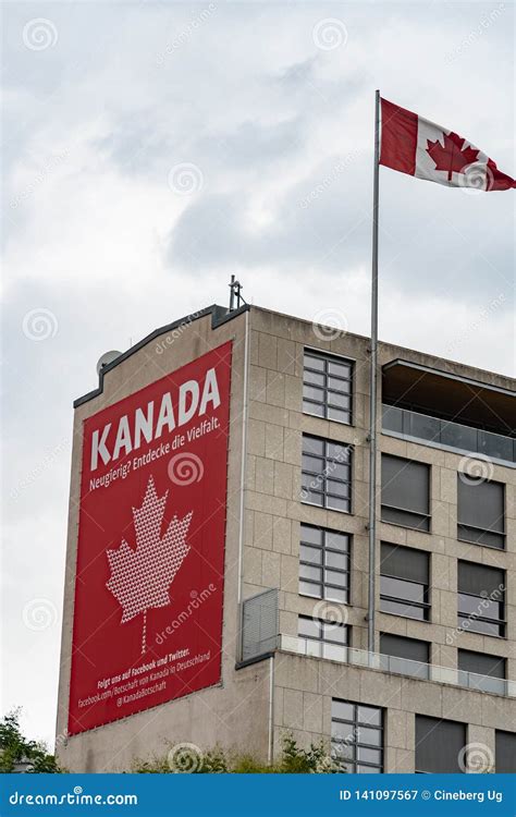 Embassy Of Canada Building Exterior Editorial Photography Image Of Diplomatic Emblem 141097567