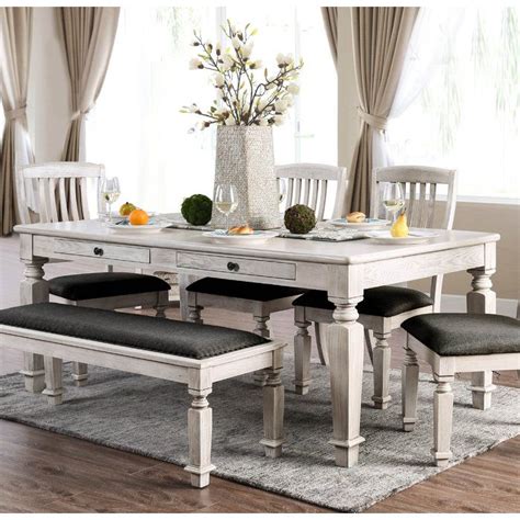 Free shipping and easy returns on most items, even big ones! Tomas 6 Piece Solid Wood Dining Set | Dining table in ...