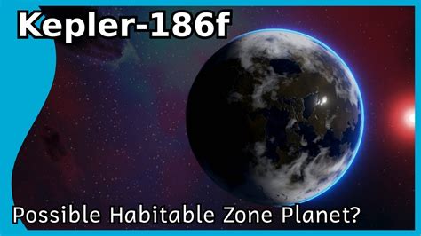 Kepler 186f A Planet In The Habitable Zone Youtube
