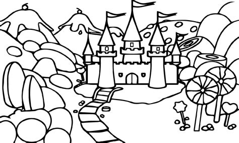 The popular characters and pretty candies are often used as a subject for kids' craft projects, drawings, and coloring pages. Gorgeous Candyland Coloring Pages Printable | Candy ...