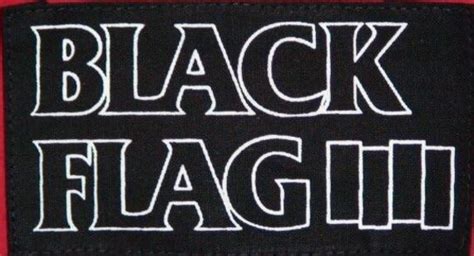 Black Flag 44 Punk Hc Patch By Neversaynev On Etsy