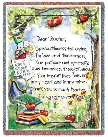 Quotes, messages, wishes and poems for every relationship, emotion and occasion. Thank You Teacher Quotes From Students | 16 Thank you to a ...