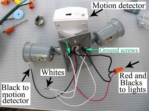 Wiring A Motion Sensor Light Diagram Cadicians Blog