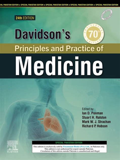 Davidsons Principles And Practice Of Medicine 24th Edition Medical