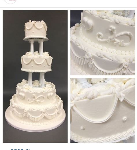 A Simple Yet Elegant Four Tier Wedding Cake Classic Wedding Cake