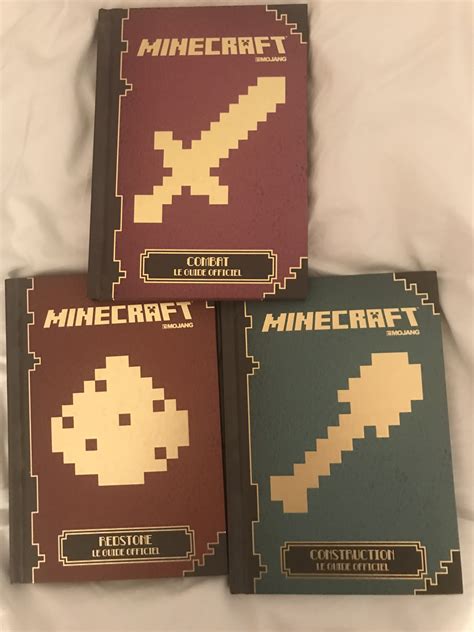 Les Livres Officiels Minecraft à Ce Jour Minecraftfr
