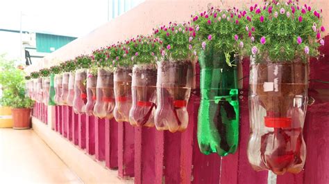 Plastic Bottle Garden Wall