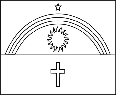Bandeira De Pernambuco Para Colorir