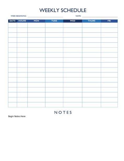 Printable Monthly Work Schedule Templates Free Calendars With Blank
