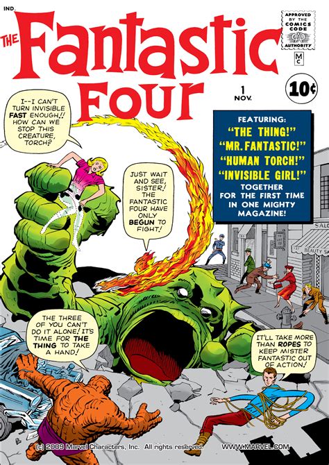 Read Online Fantastic Four 1961 Comic Issue 1