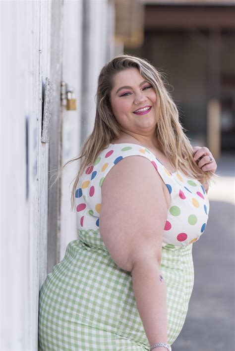 Polka Dot Fun Plus Size Retro Fashion Fashion Blogger Plus Size