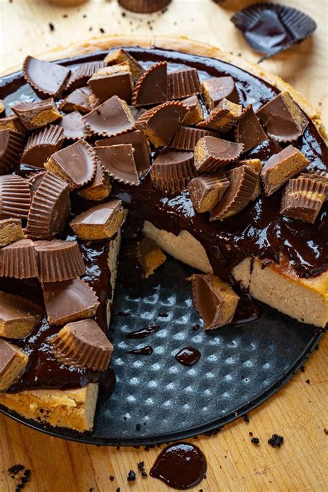 Chocolate And Peanut Butter Cheesecake Recipe In Peanut Butter Cheesecake Chocolate