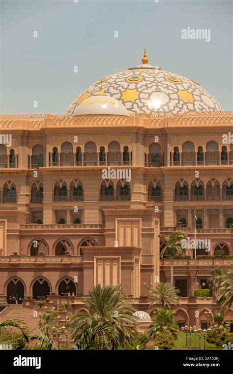 The Emirates Palace Luxury Five Star Hotel In Abu Dhabi United Arab
